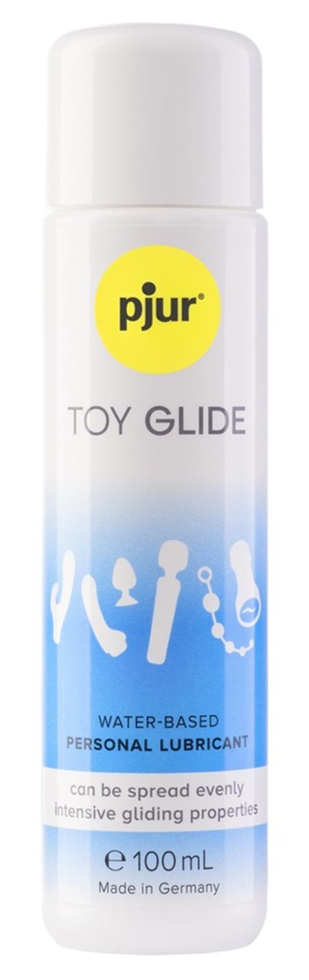 Pjur Toy Glide Gleitgel Flasche, 100ml, Wasserbasiert.