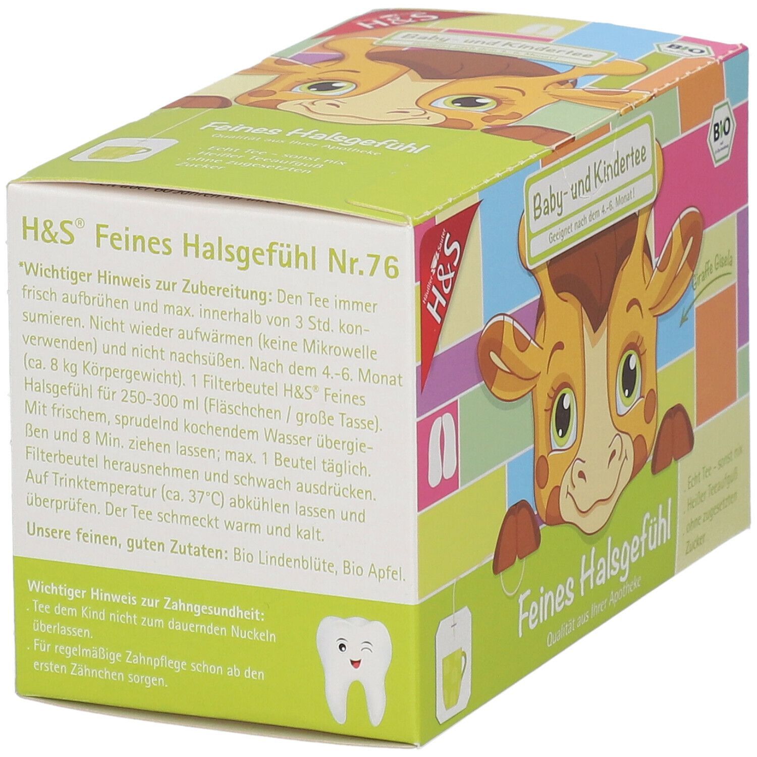 H&S Baby- und Kindertee Feines Halsgefühl