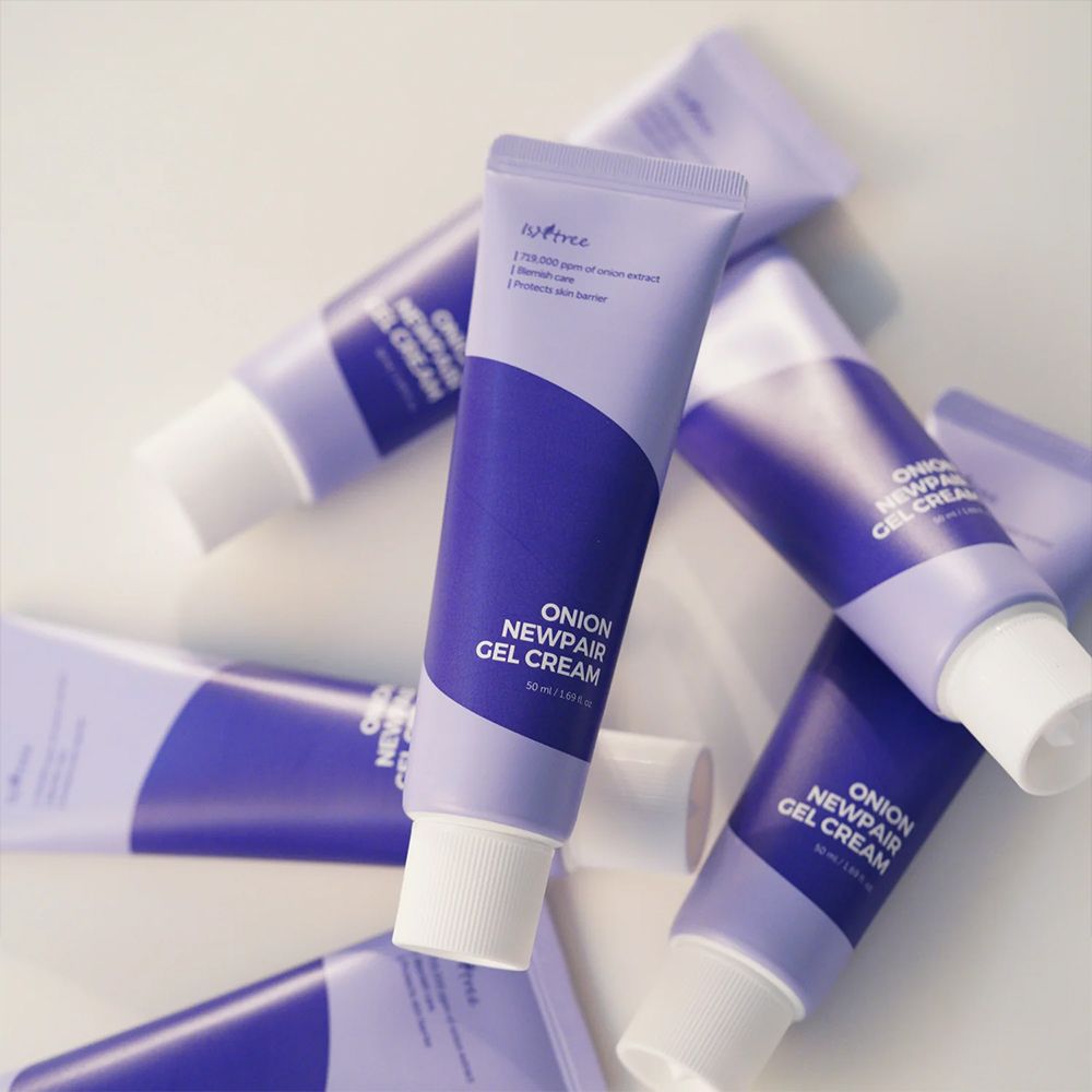 Mehrere Tuben ISNTREE Onion Newpair Gel Cream.