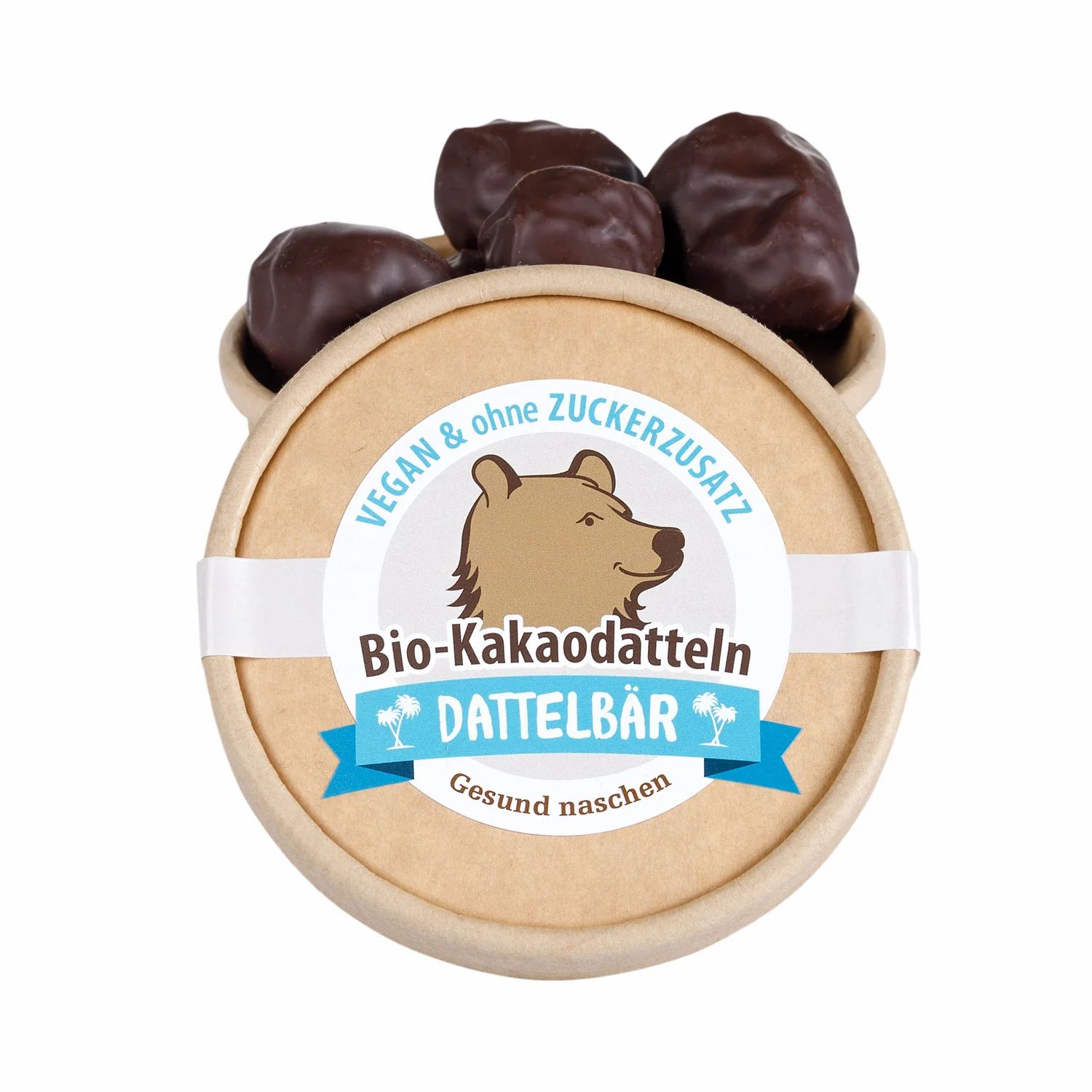 Bio Kakaodatteln mit Zotter-Kakao  - DATTELBÄR