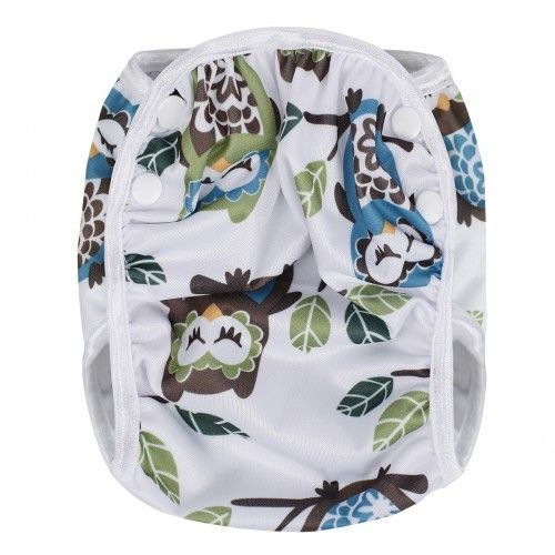 T-TOMI Schwimmwindel White owl M