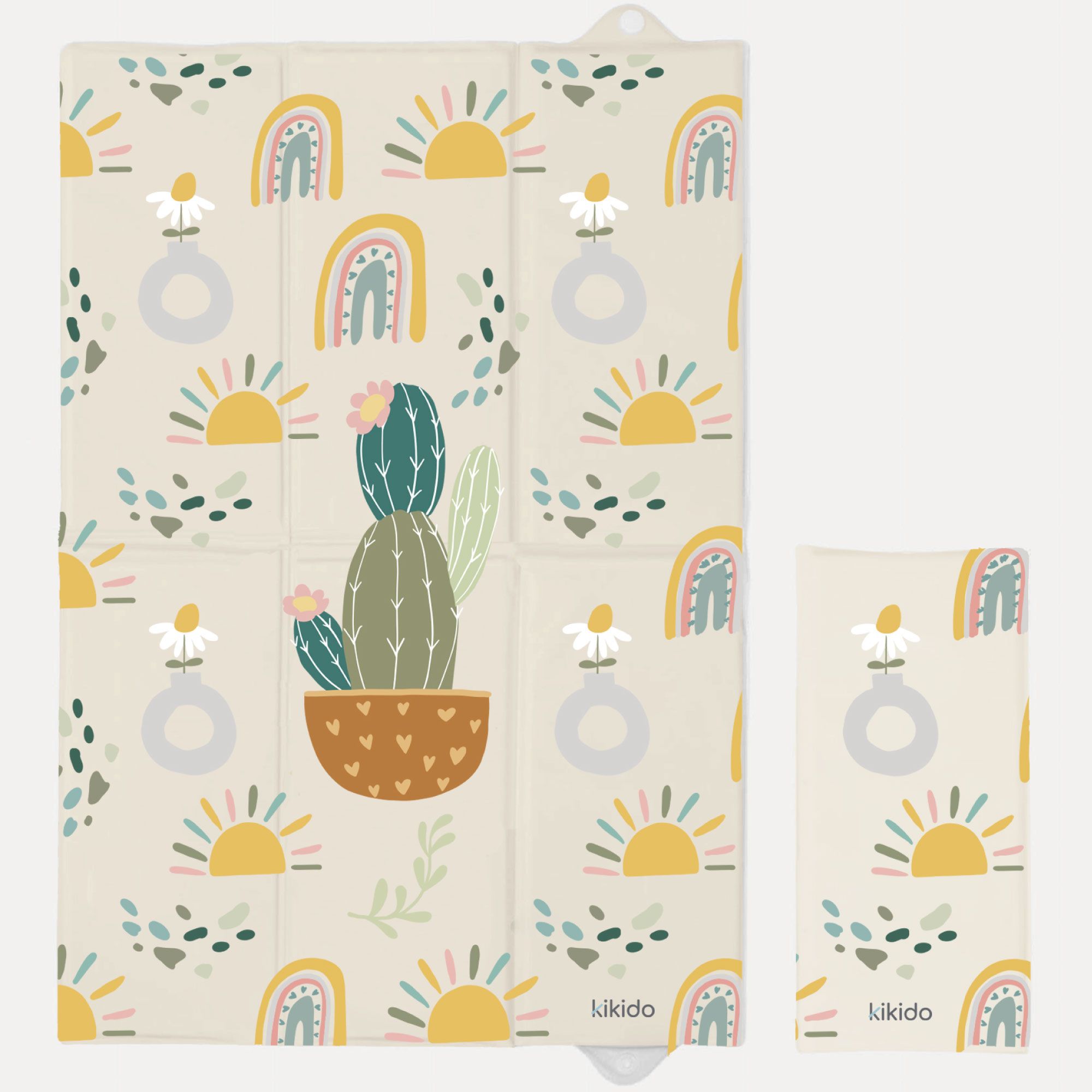 Kikido weiche Wickelauflage 40x60 Kaktus