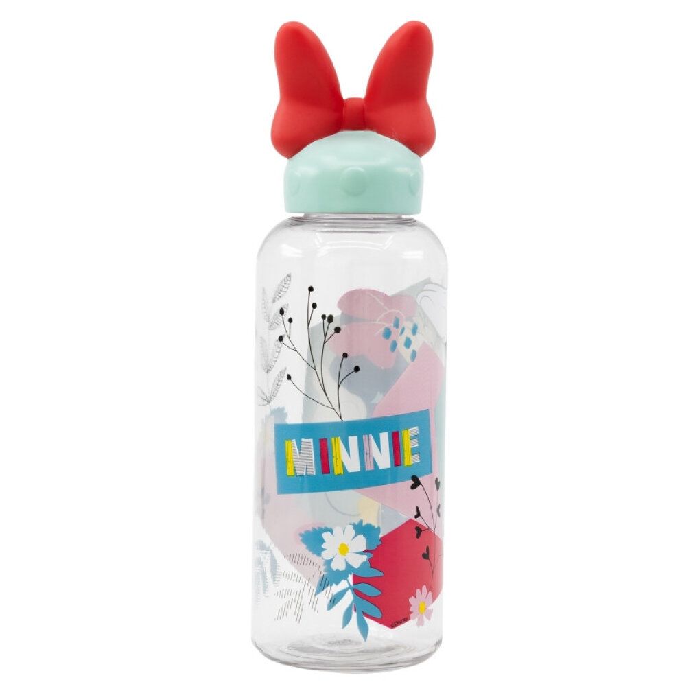 Stor 3D figurine flasche  fÜr kinder | minnie mouse mouse being more minnie mouse