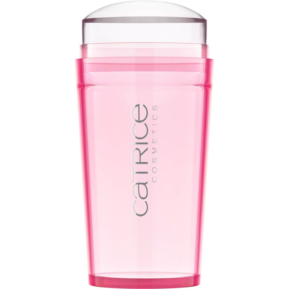 Rosa French Mani Stamper. Transparentes Gehäuse mit Stempel. Marke Catrice.