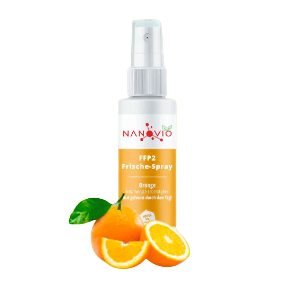 Nanovio FFP2 Frische-Spray - Orange