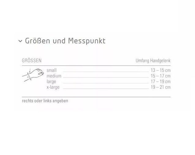 BORT Select ManuZip Volar Handgelenkbandage