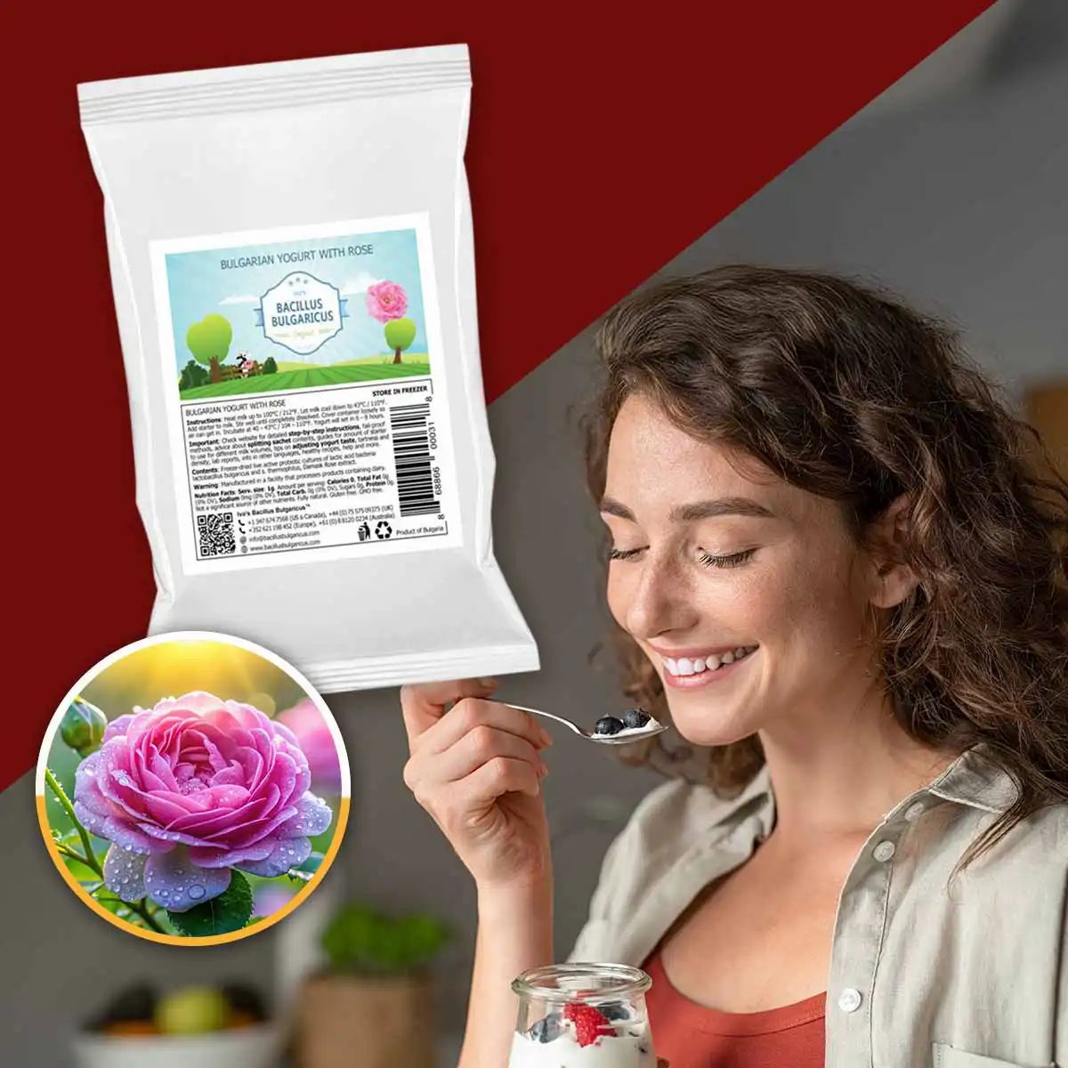 BACILLUS BULGARICUS Bulgarische Rosen-Joghurt-Kulturen