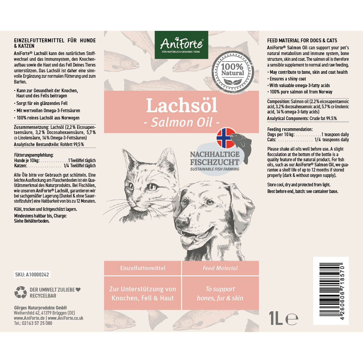 Lachsöl - AniForte®