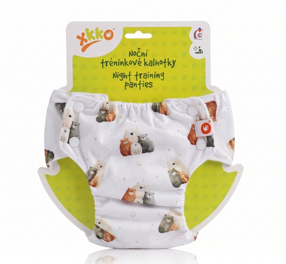 xkko Nacht-Trainingshose Bear Family Gr. XL