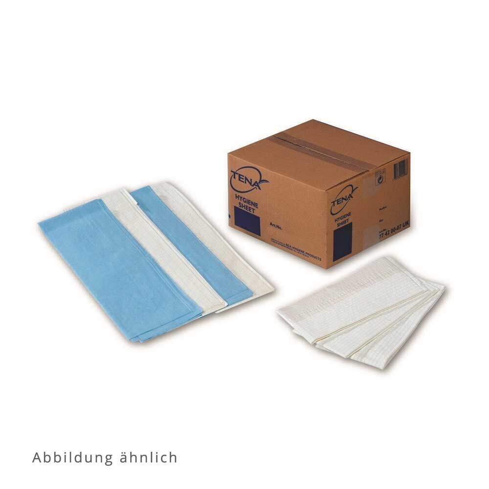 TENA 100 Stueck HYGIENE SHEET Bettauflage bei Inkontinenz 80 x 120 cm