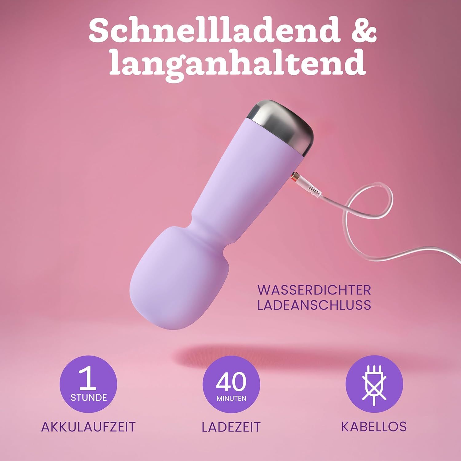 Oliver James Bullet Mini Vibrator Flieder