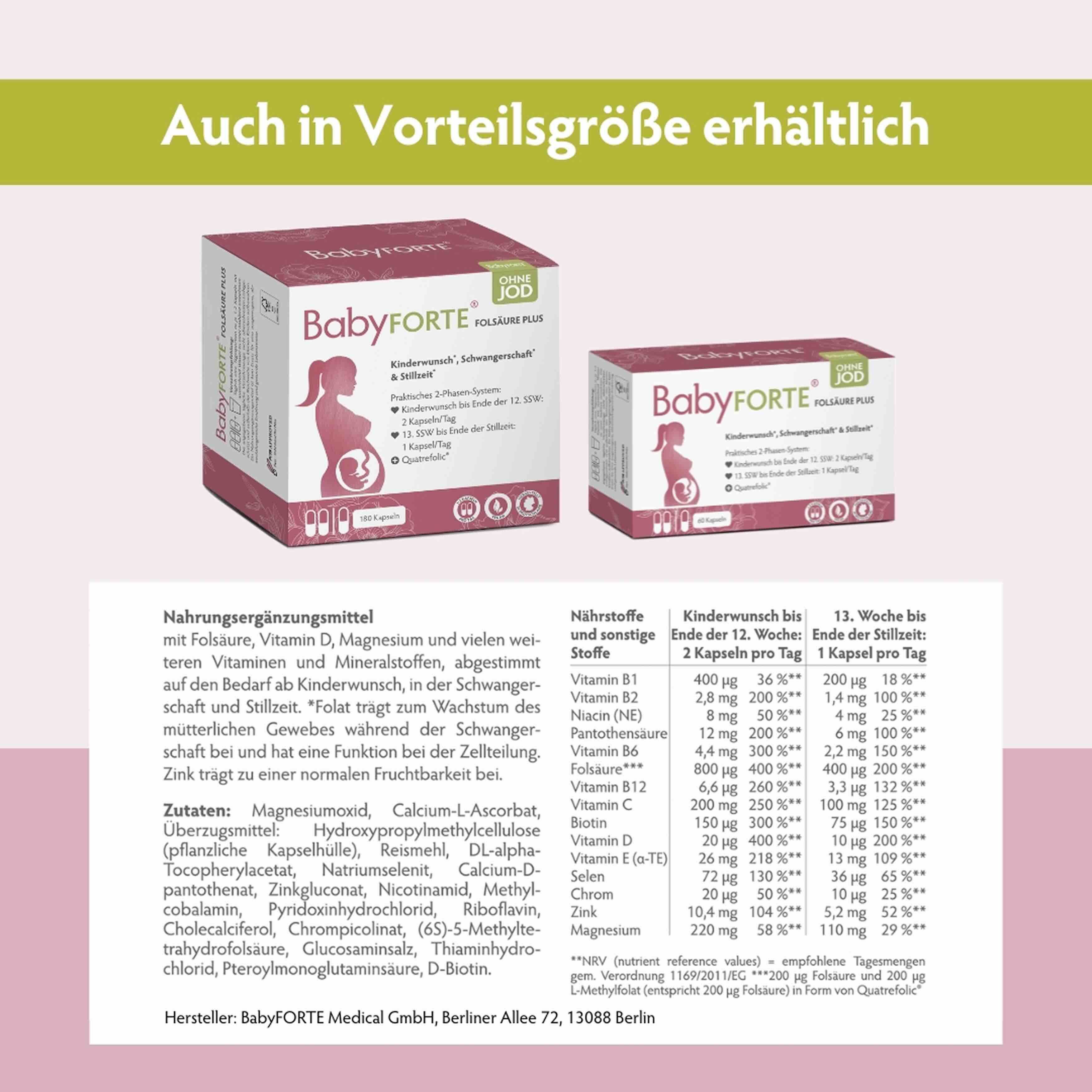 Verpackungen und Siegel 'Hergestellt in Deutschland' und 'PETA Approved'.