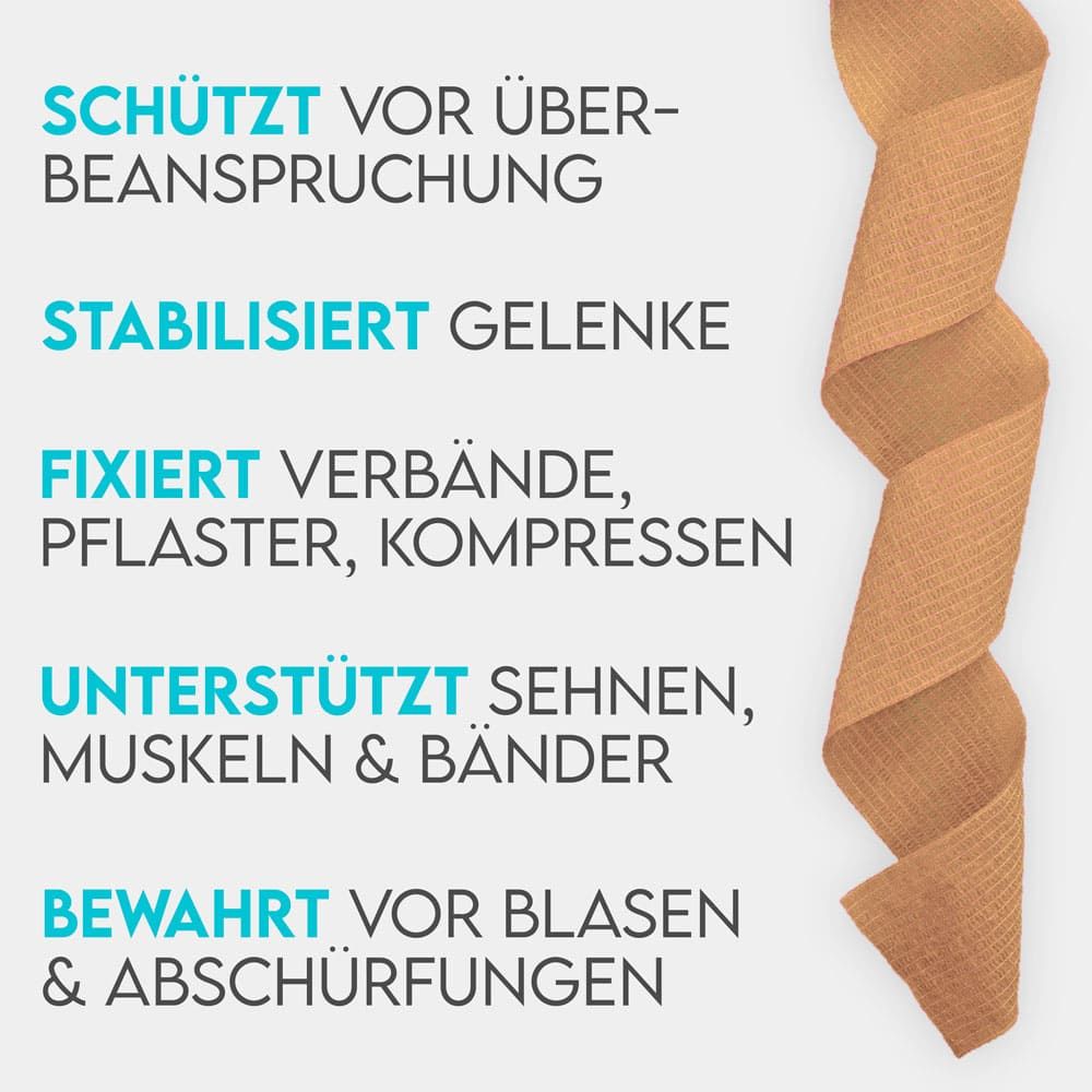 HUND IST KÖNIG® Verband selbstklebend, Fixierbinde 12x4,7m Selbstklebende Bandage für Mensch & Tier