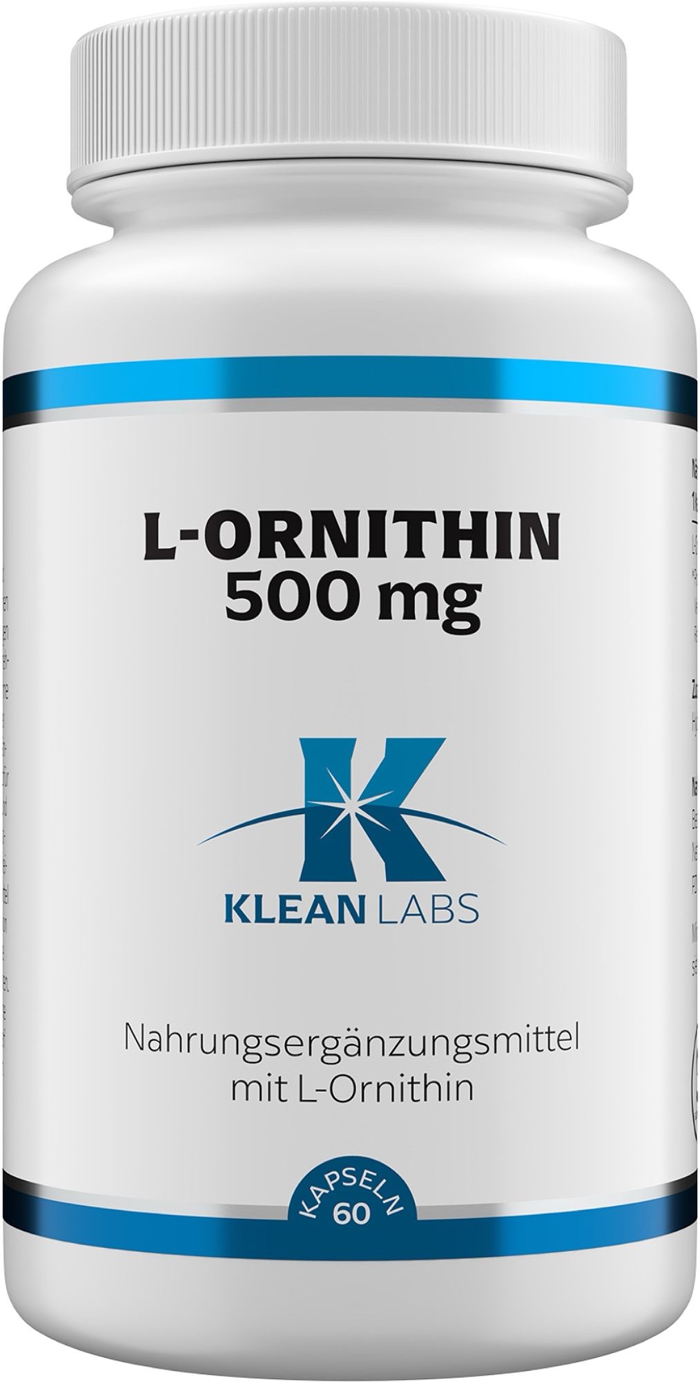 Klean Labs L-Ornithin 500mg