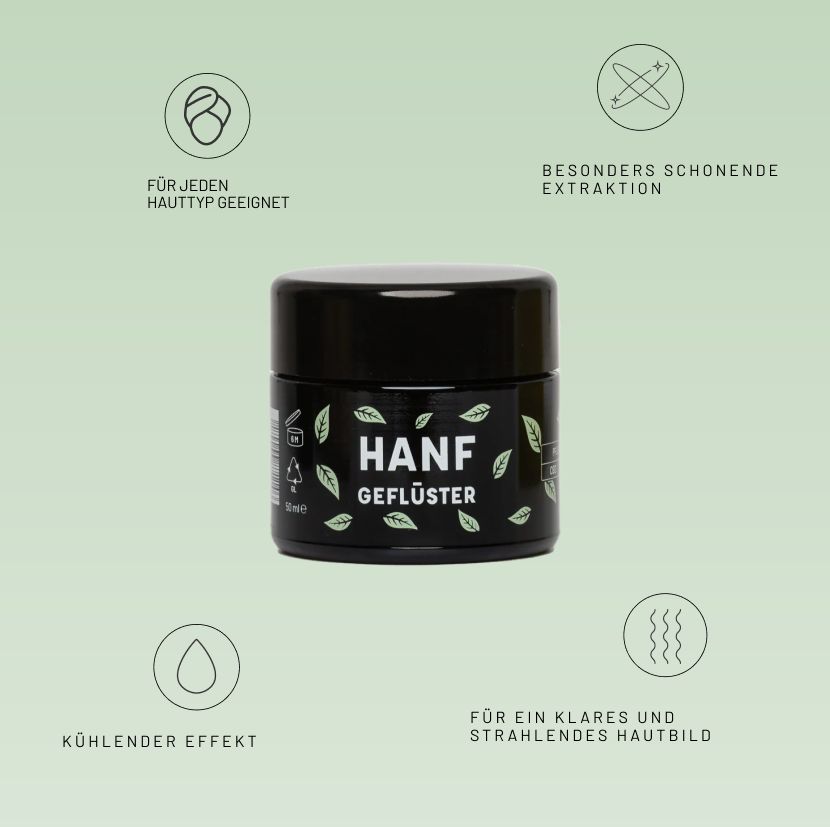 HANFGEFLÜSTER CBD Detox Maske