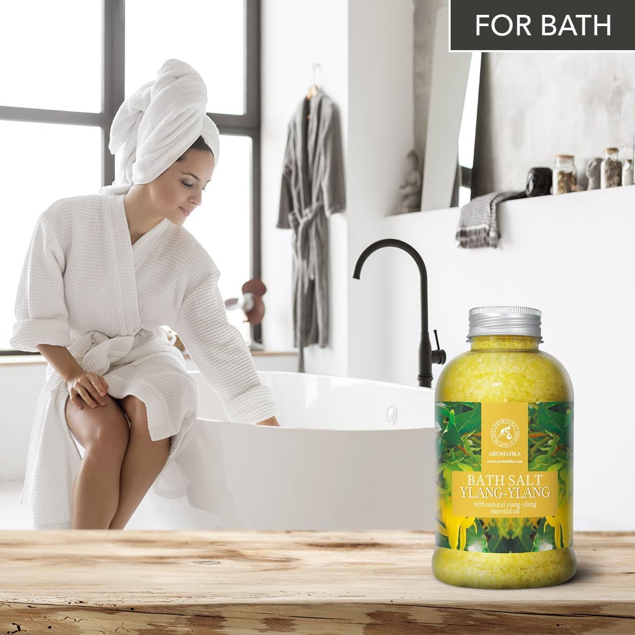 AROMATIKA  Badesalz Ylang Ylang