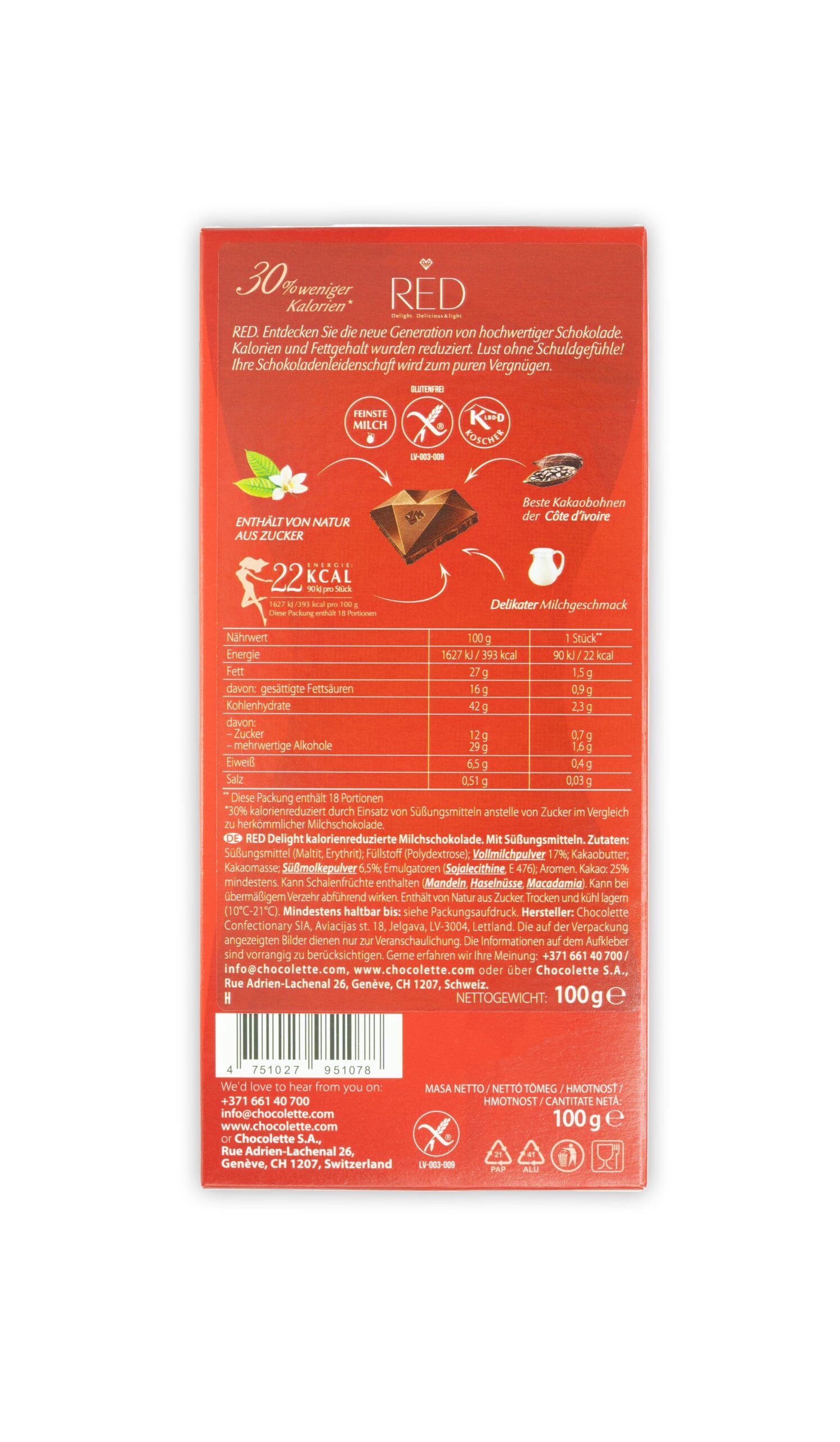RED Milk Chocolate