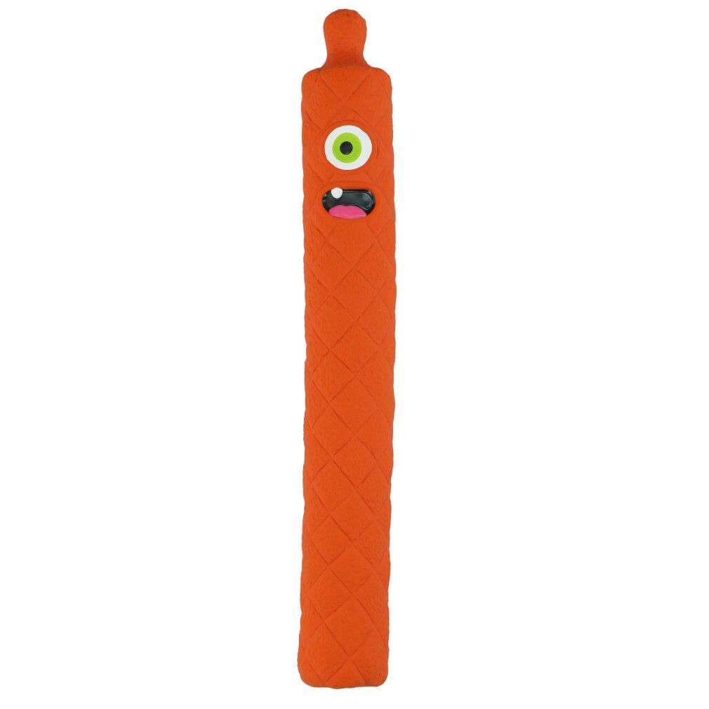 Dog Comets Invaders Latex Orange l