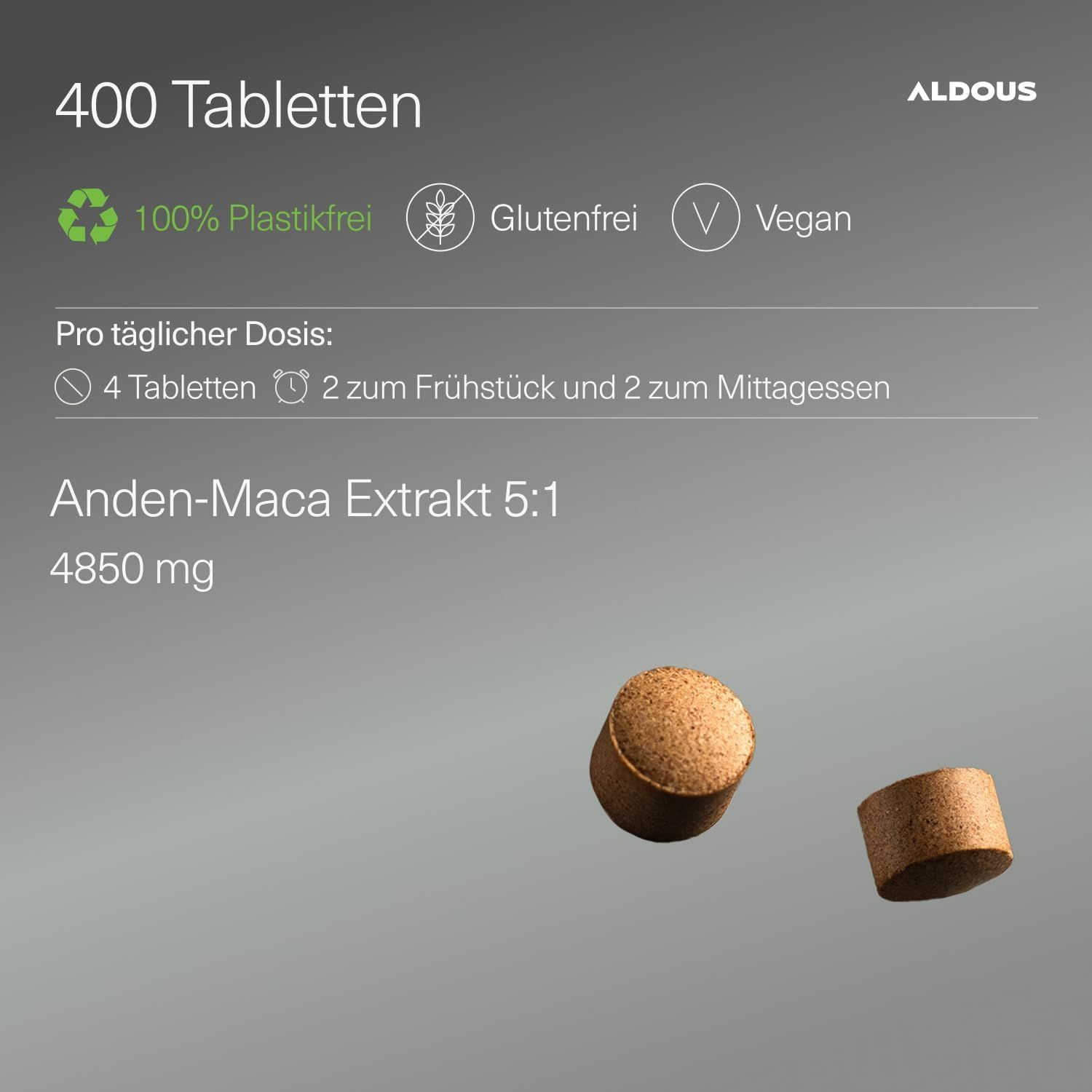 Aldous Reiner  Maca Extrakt Tabletten