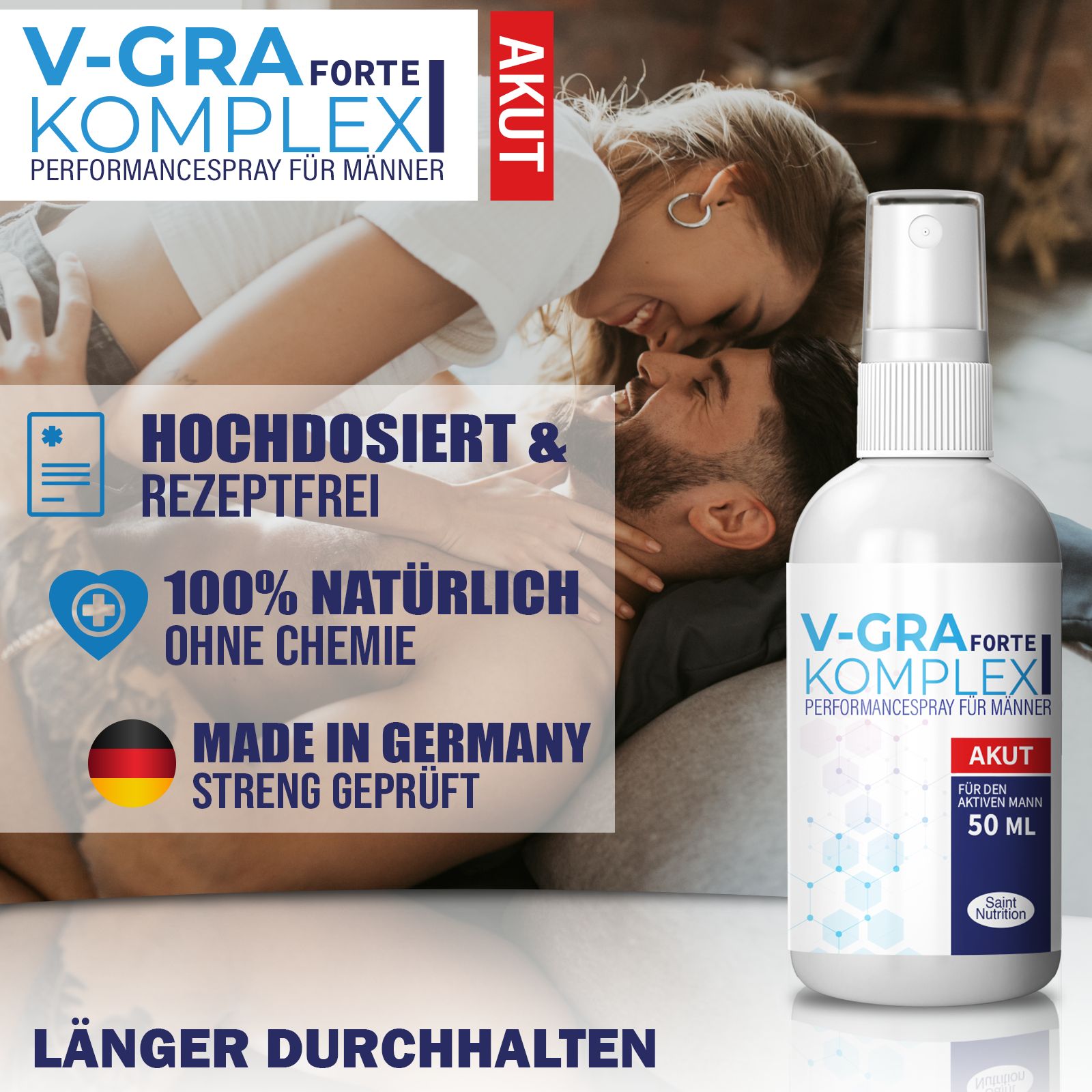 Saint Nutrition® | V-GRA Forte Delay Spray