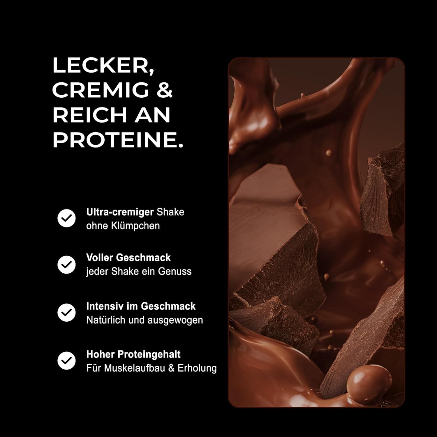 Neosupps Vision Whey Rich Choco, Protein Pulver,  zum Abnehmen & Muskelaufbau