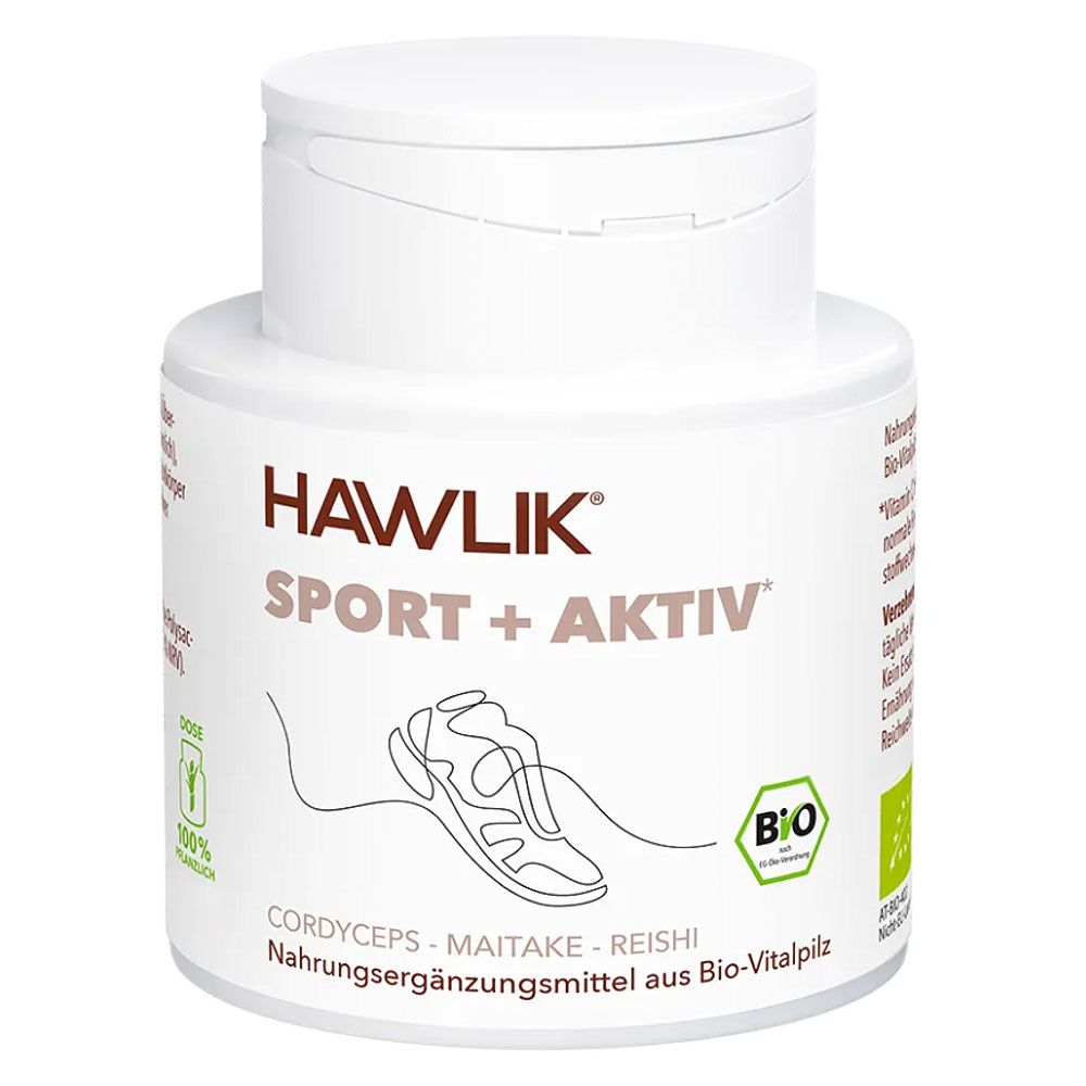 Hawlik Bio Sport & Aktiv Vitalpilz Kapseln