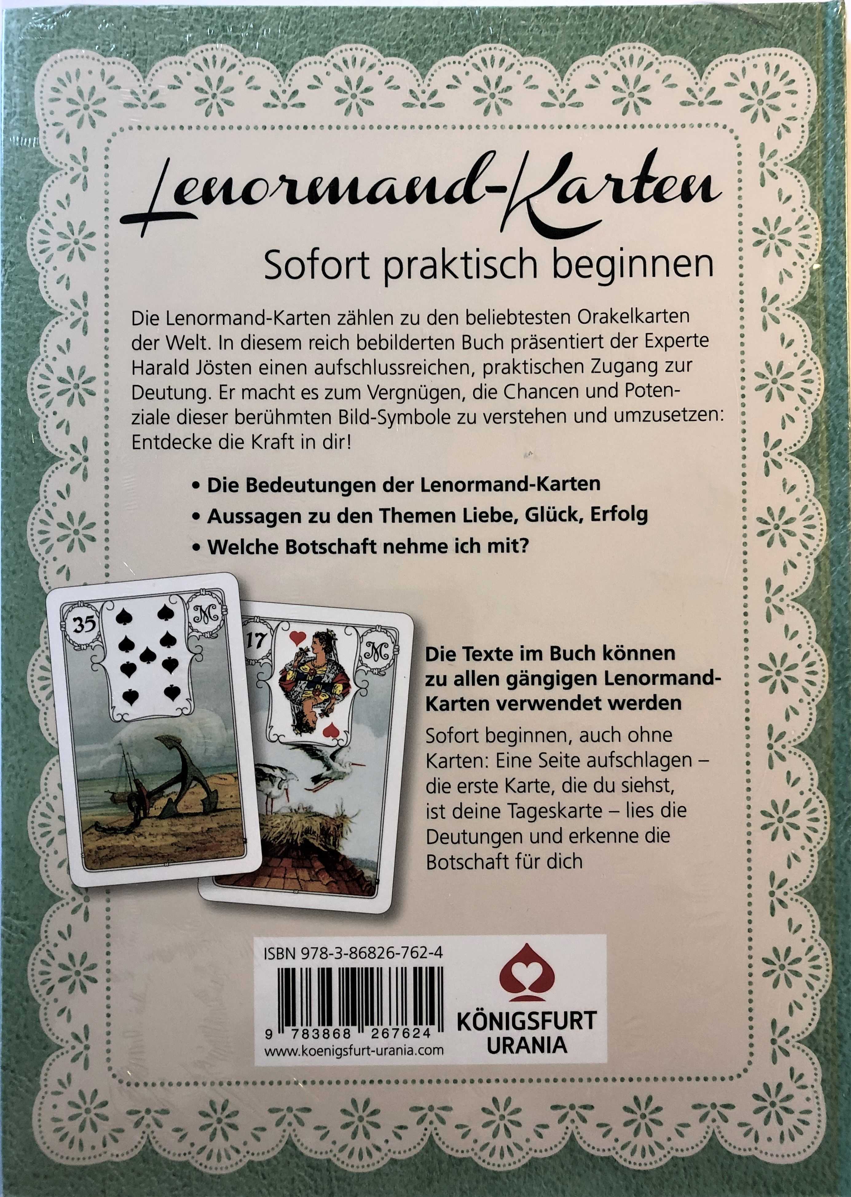 Das Buch: Lenormand-Karten