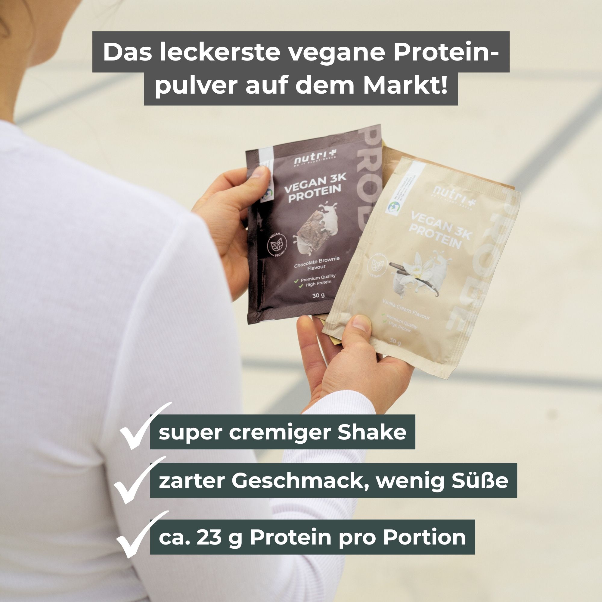 nutri+ Probenbox Vegan 3K Protein II