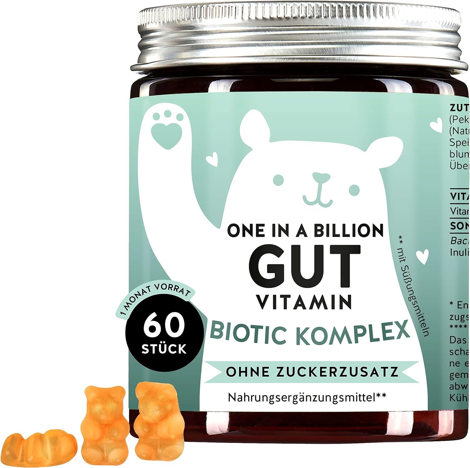 Bears with Benefits One in a Billion Gut Vitamin