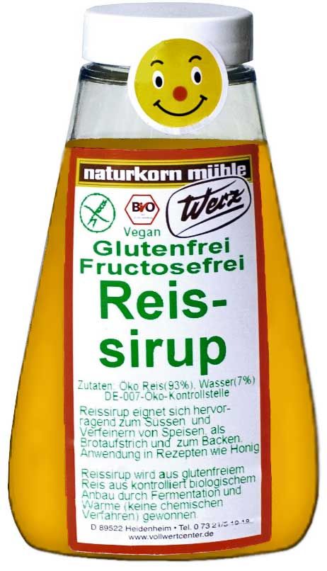 Werz Reissirup glutenfrei