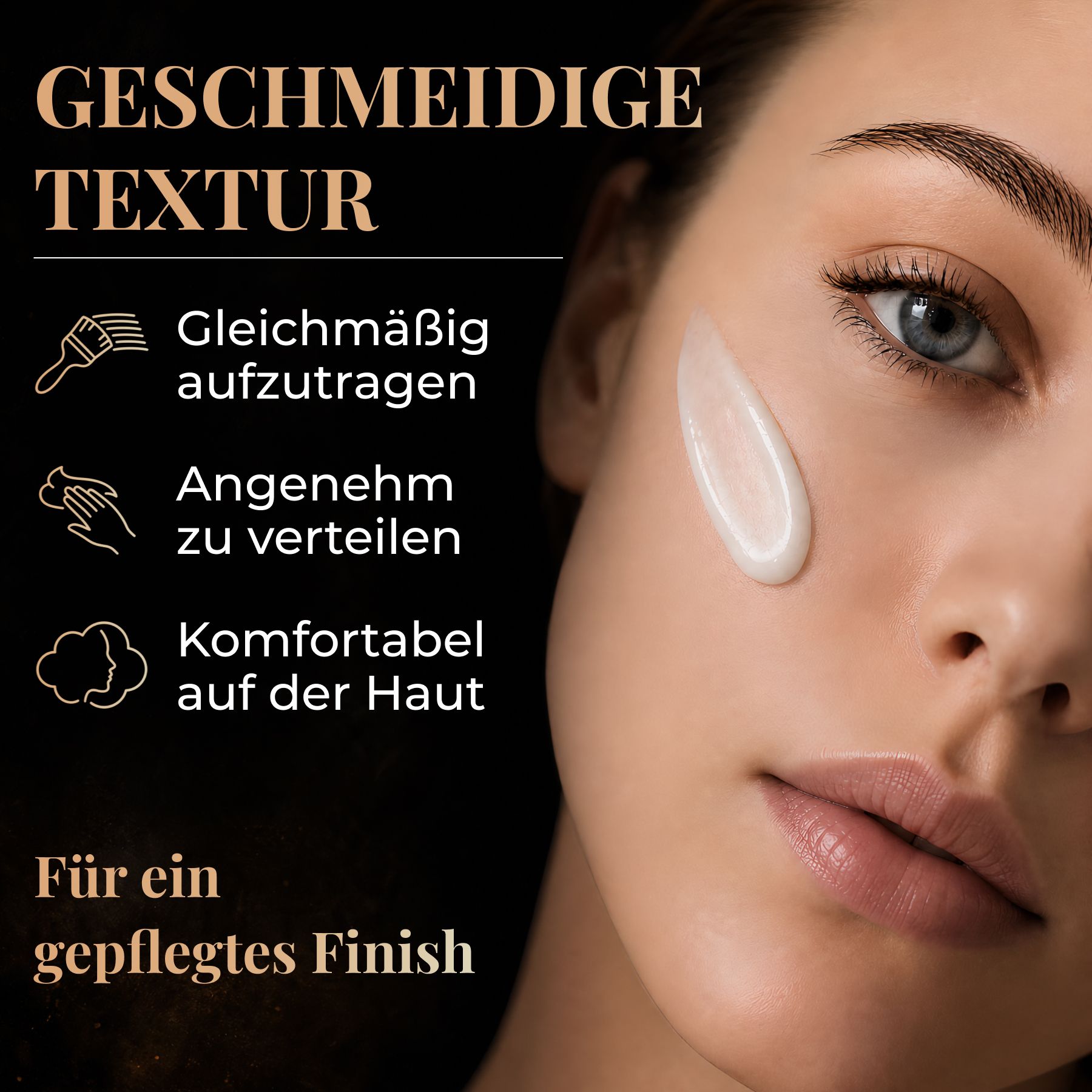 KORMESIC Gesichtscreme für Hautstraffung Feuchtigkeit Peptidkomplex