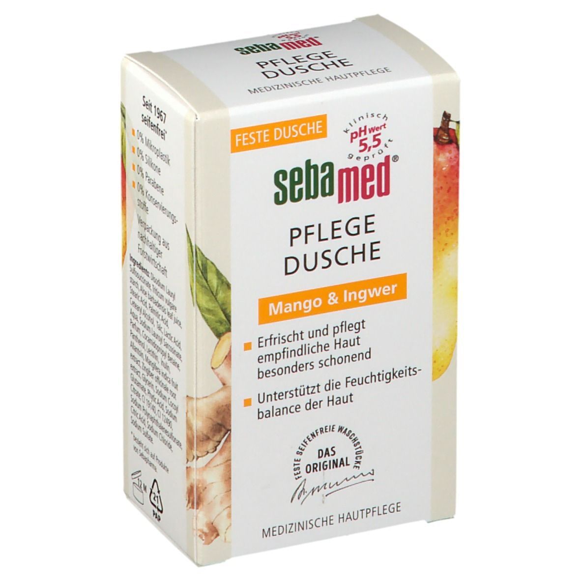sebamed® Pflege-Dusche Mango & Ingwer fest