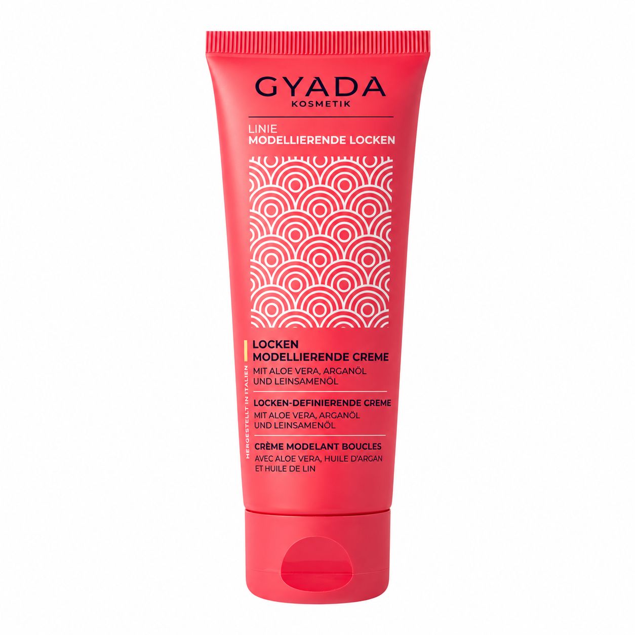 GYADA Cosmetics Hauptvorteile: Aktiviert, definiert, bändigt Frizz.