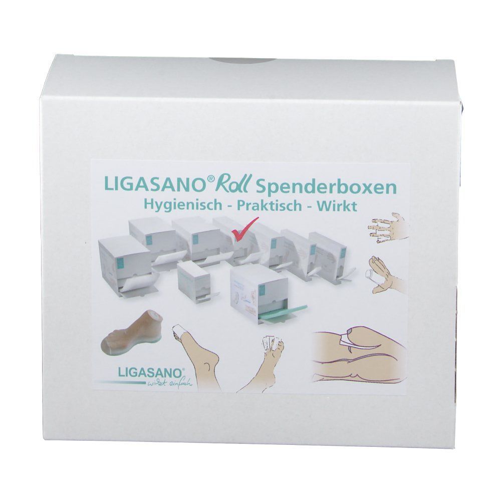 LIGASANO® Roll Spenderbox 0,6 cm x 5,5 cm x 3 m unsteril