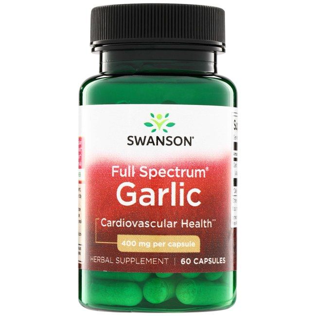 Swanson Knoblauch Vollspektrum 400 mg