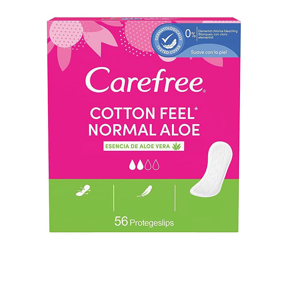 Carefree Normal Aloe Protector Cotton 56 u