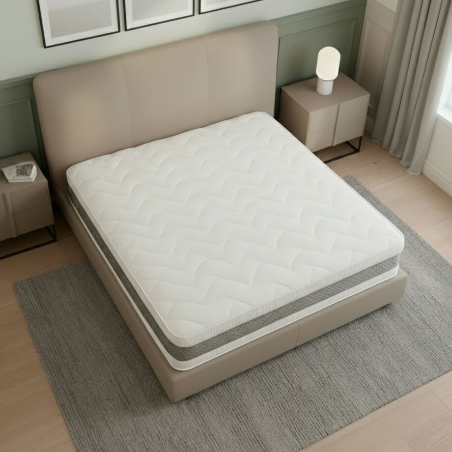 The White Stone Matratze 120x200 20 cm mit hoher Festigkeit | Made in Italy