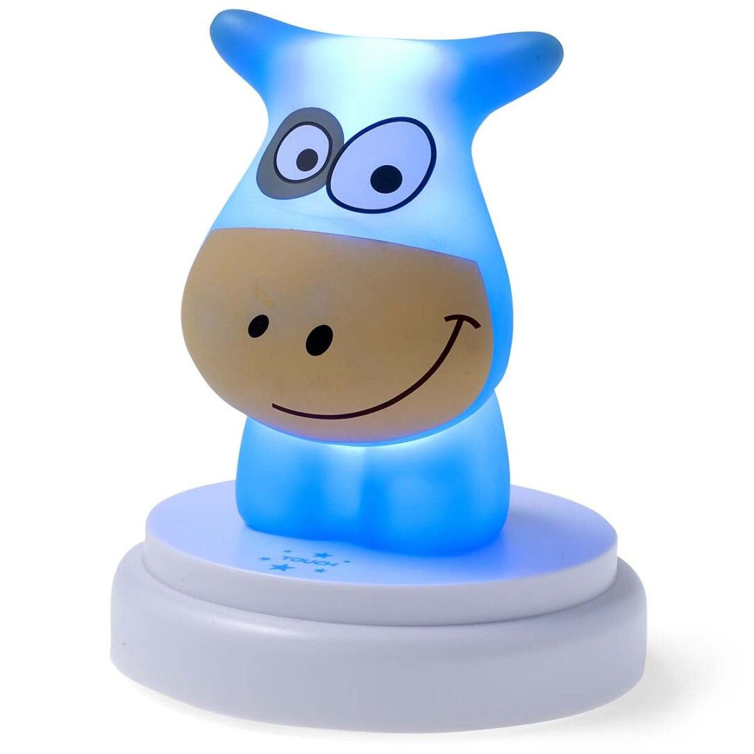 Alecto NAUGHTY COW LED Nachtlicht Kuhblau