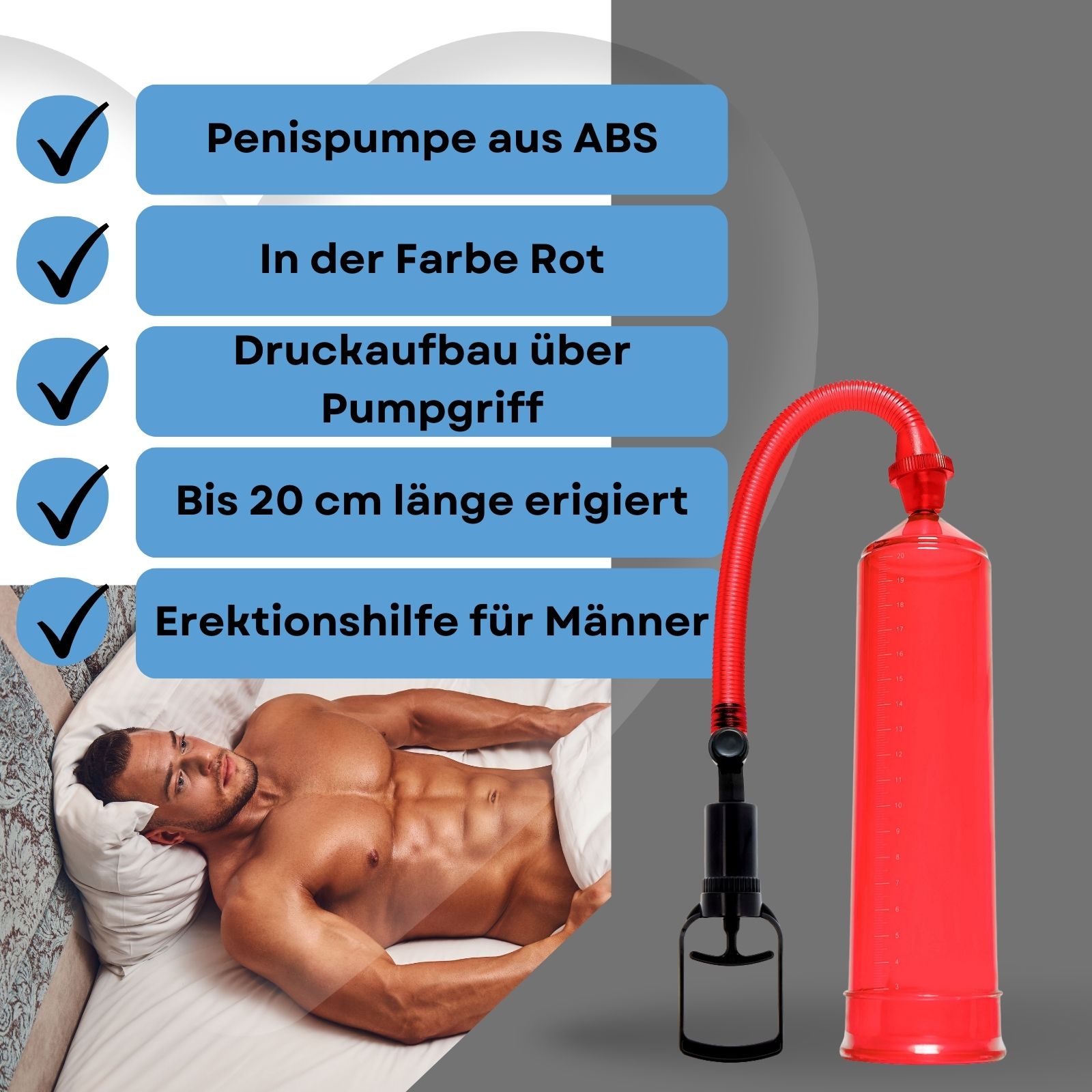 Lovelyness - Penispumpe mit Pumpball