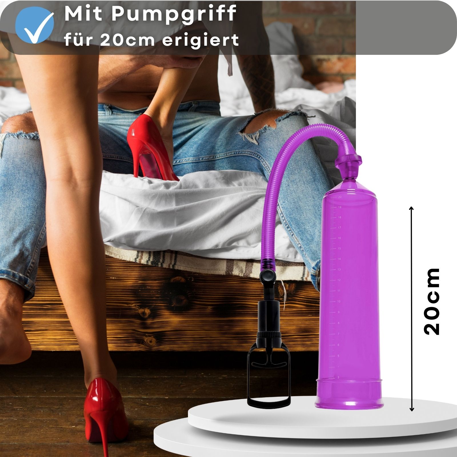 Lovelyness - Penispumpe mit Pumpgriff