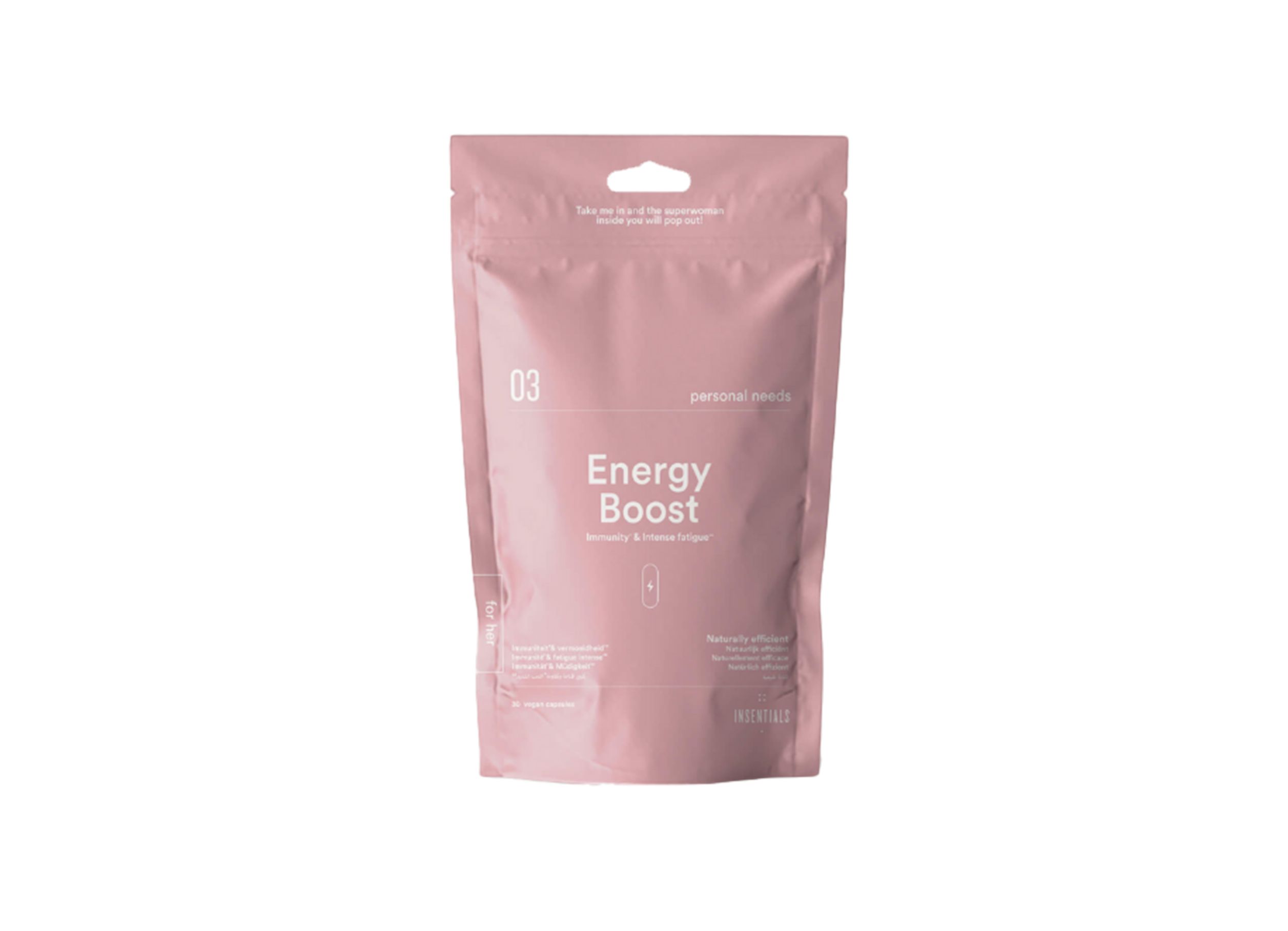Insentials Energy Boost - The Tester