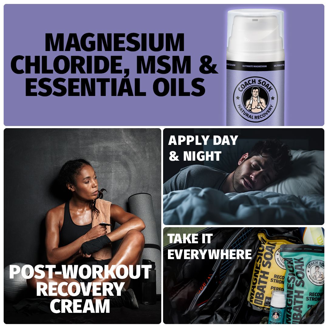 Coach Soak Muskelregenerationscreme – Beruhigender Lavendel