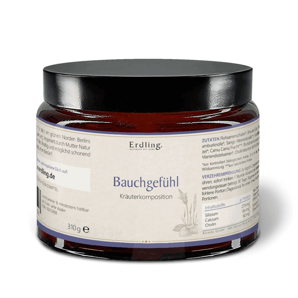 Erdling Bauchgefühl Pulver - Tiegel 310g