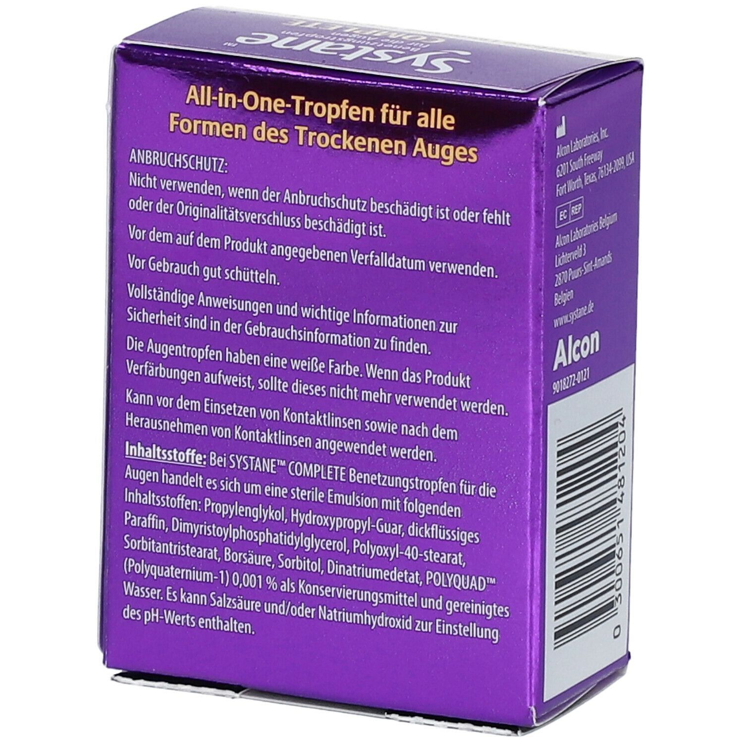 Systane® Complete Benetzungstropfen