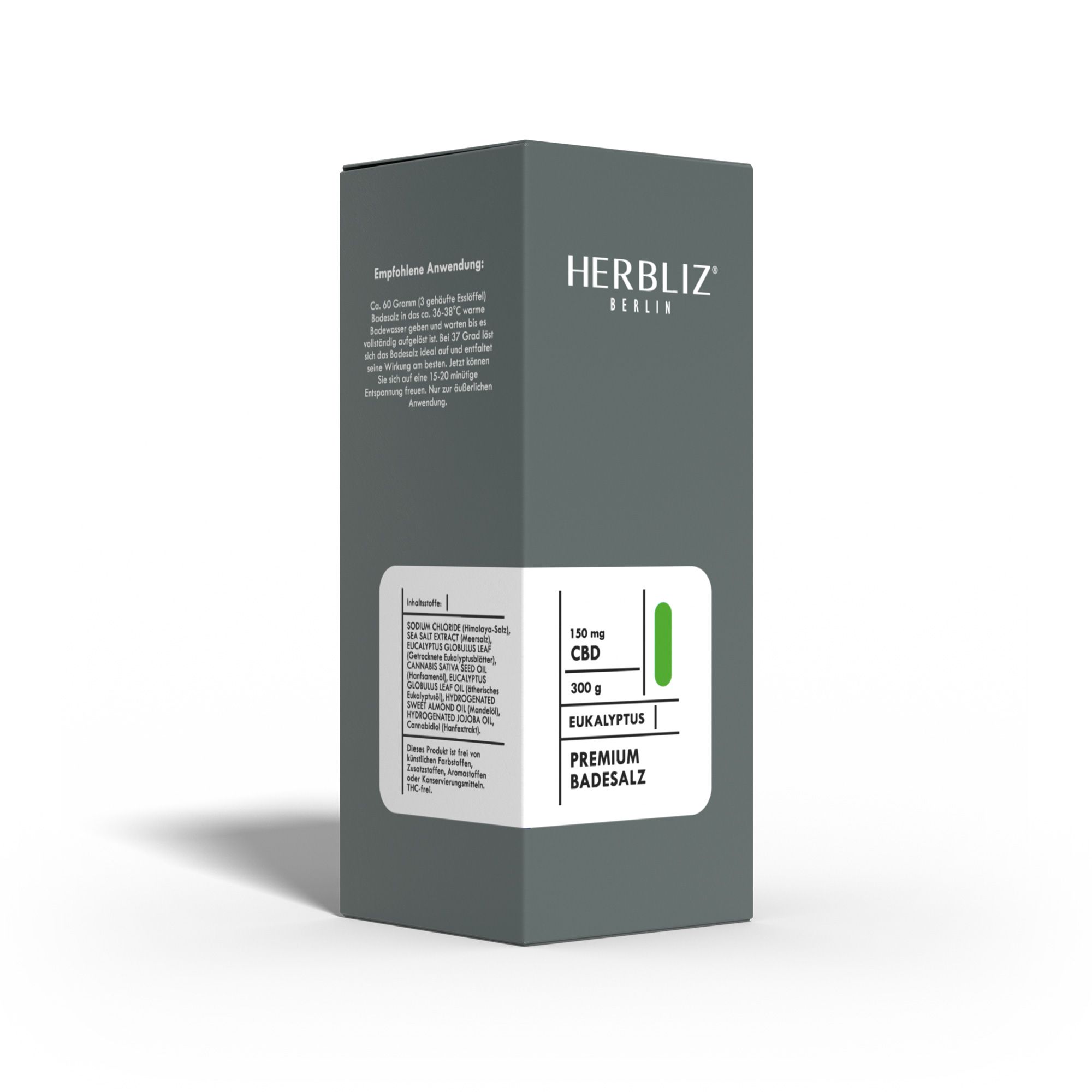 HERBLIZ Eukalyptus CBD Badesalz