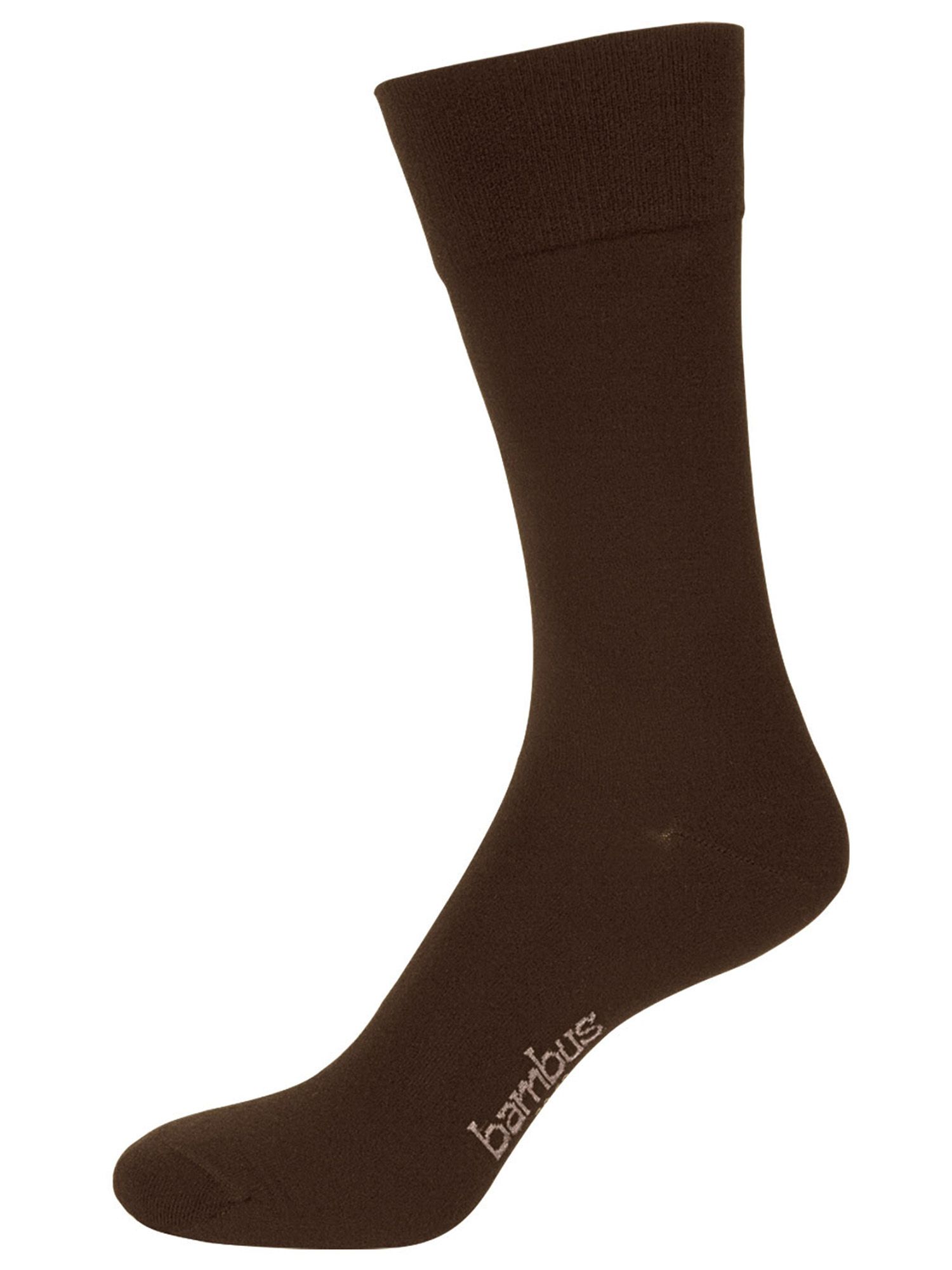 NUR DER Socke Bambus* Komfort - braun - Größe 43-46