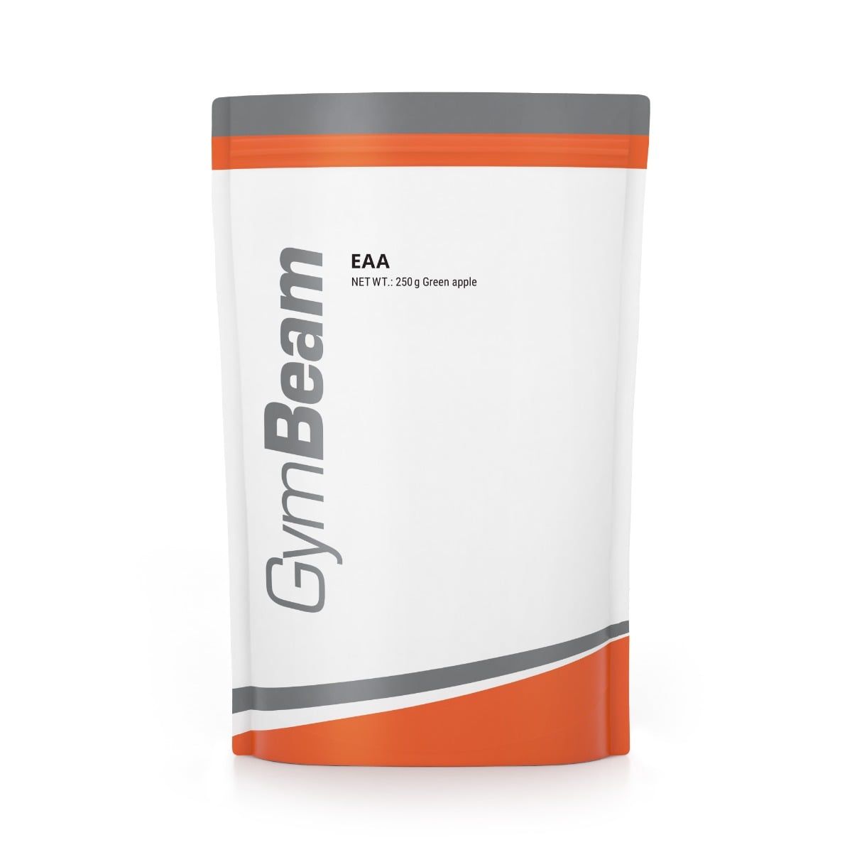 GymBeam EAA Aminosäuren Pulver, 250g Green Apple Beutel.