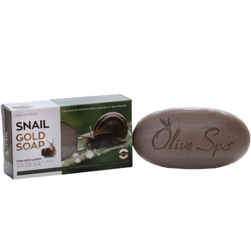 Olive-Spa - Gold Seife mit Schneckenschleim