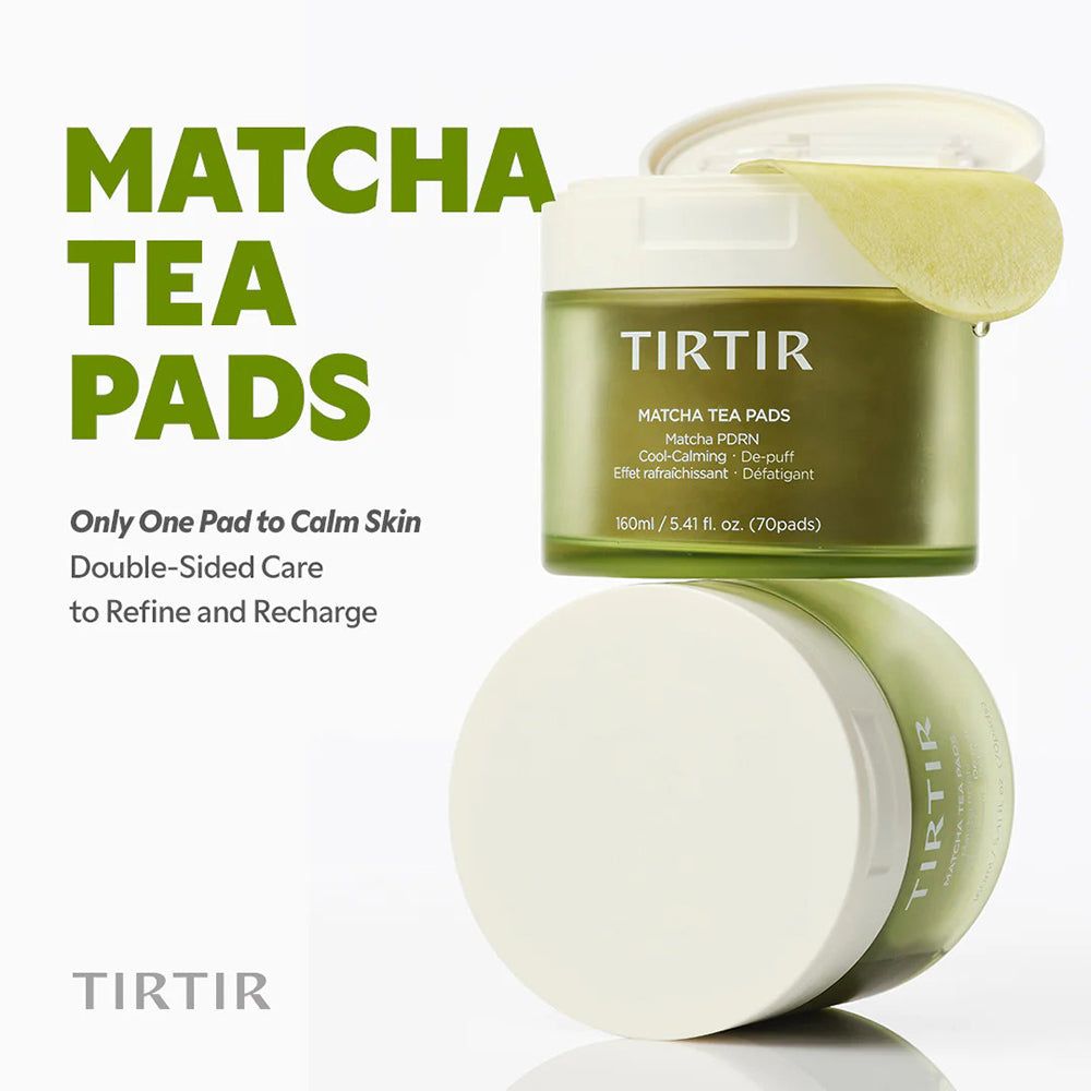TIRTIR Matcha Tea Pads – klärende Toner-Pads mit Matcha