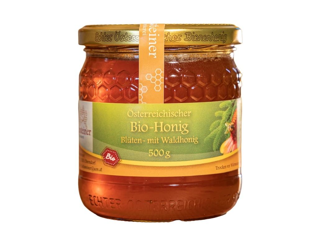 Bio Blüten- mit Waldhonig von Bio-Imkerei Fuchssteiner 500 g - Shop ...